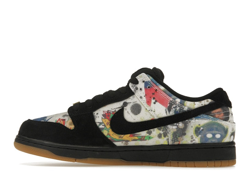 Nike SB Dunk Low Supreme Rammellzee, vista a 360 gradi 20 di 36