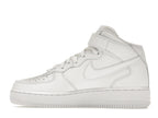 Nike Air Force 1 Mid Triple White (W) - White/White-White - DD9625-100/366731-100 - 20
