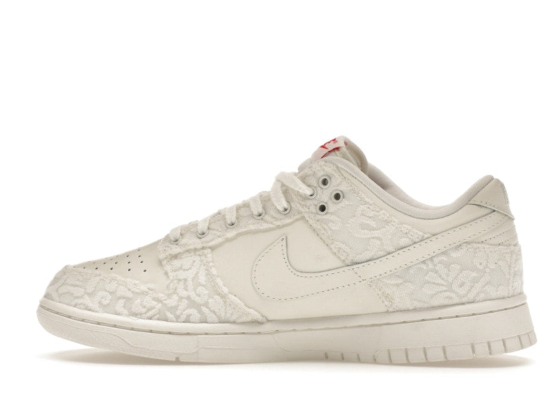 Nike Dunk Low Give Her Flowers Womens - Sail/University Red-Medium Soft Pink - FZ3775-133 - 20