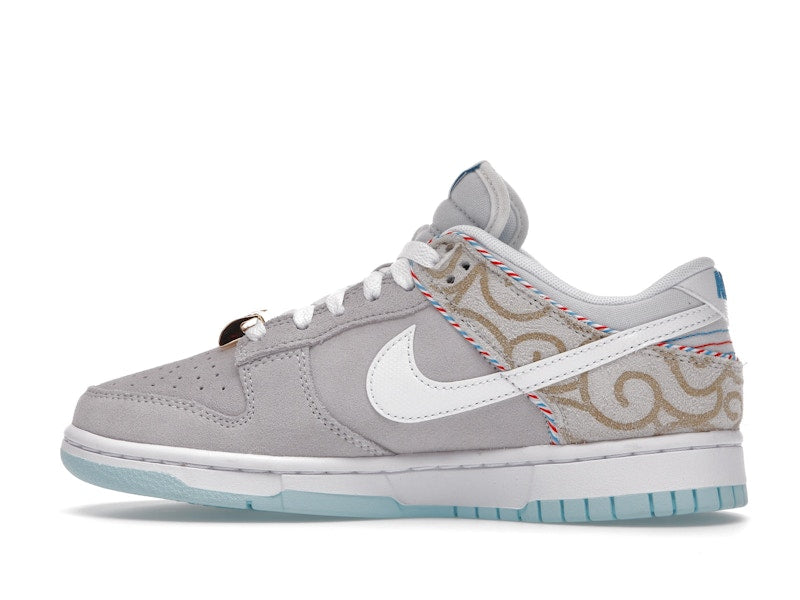 Nike Dunk Low Barbershop Grey - Grey/White/Teal - DH7614-500 - 20