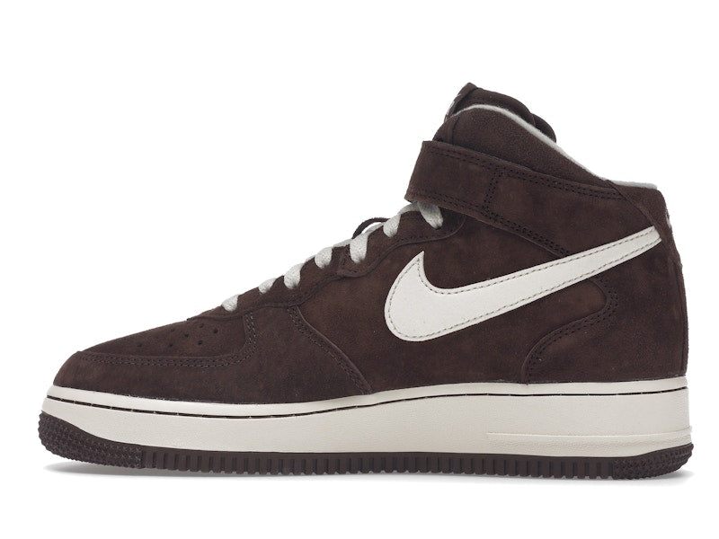 Nike Air Force 1 Mid Qs Chocolate - Chocolate/Cream - DM0107-200 - 20