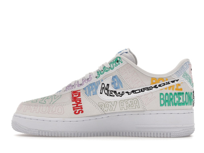 Nike Air Force 1 Low World Tour White - White/White - II1549-100 - 20