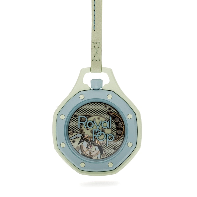 Swatch x Audemars Piguet AP Bioceramic Royal Pop Blaue Acht SSX03L101N, vista a 360 gradi 20 di 36