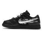 Nike Dunk Low Off White Lot 50 - Black/Metallic Silver-Black - DM1602-001 - 20