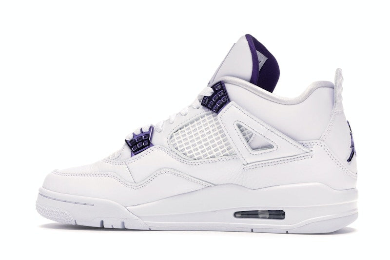 Air Jordan 4 Retro White Court Purple