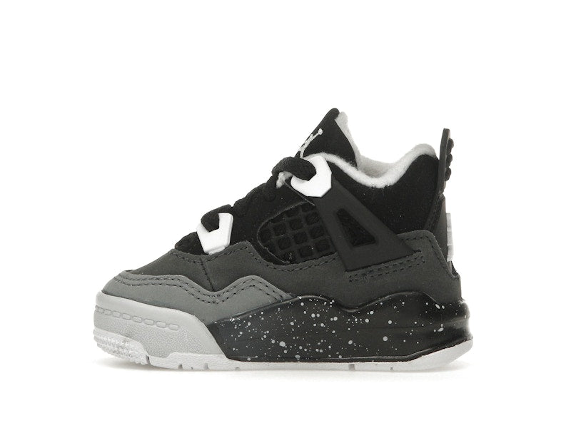 Air Jordan 4 Retro Fear 2024 (TD) - Black/White/Anthracite/Black/Pure Platinum - FV4538-002 - 20