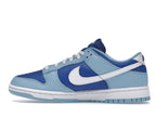 Nike Dunk Low Retro QS Flash White Argon Blue Flash