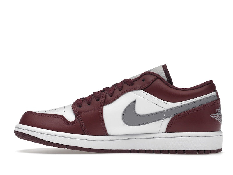Air Jordan 1 Low White Bordeaux
