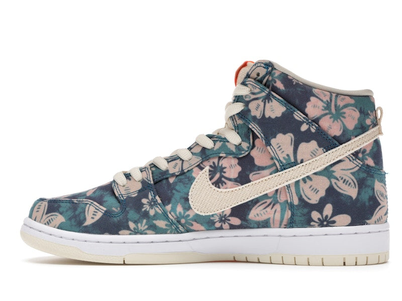 Nike SB Dunk High Hawaii - Sail/Blue-Green Aqua - CZ2232-300 - 20