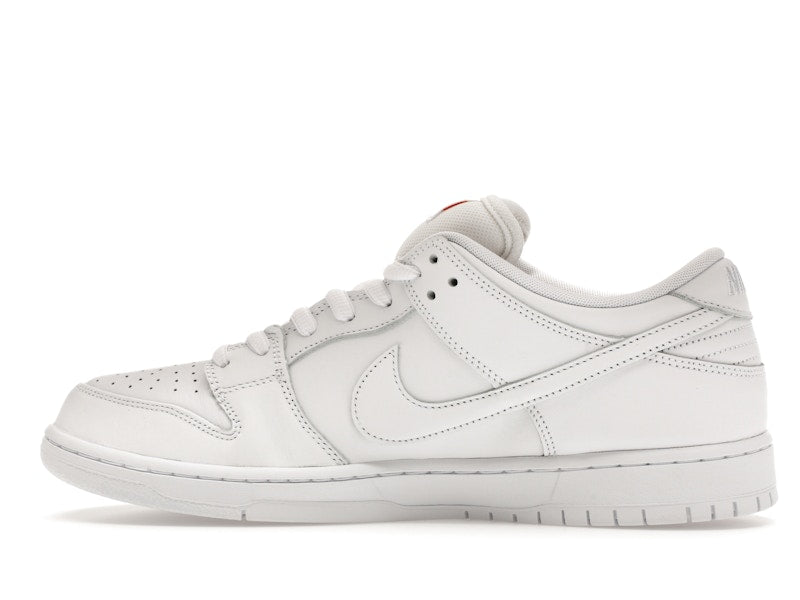 Nike Sb Dunk Low Pro Triple White - White/White/White/White - FJ1674-100 - 20