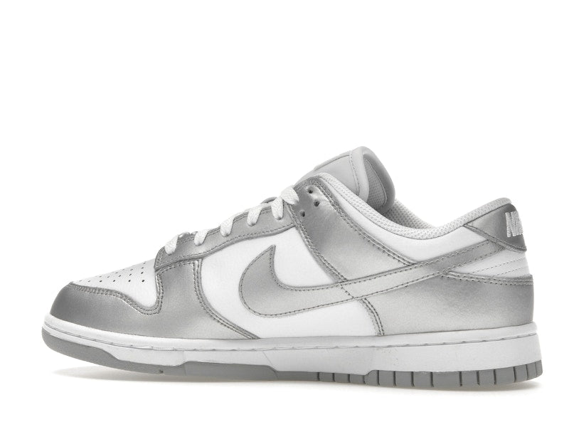 Nike Dunk Low Metallic Silver Womens - White/Metallic Silver/Blue Joy - FV1311-100 - 21