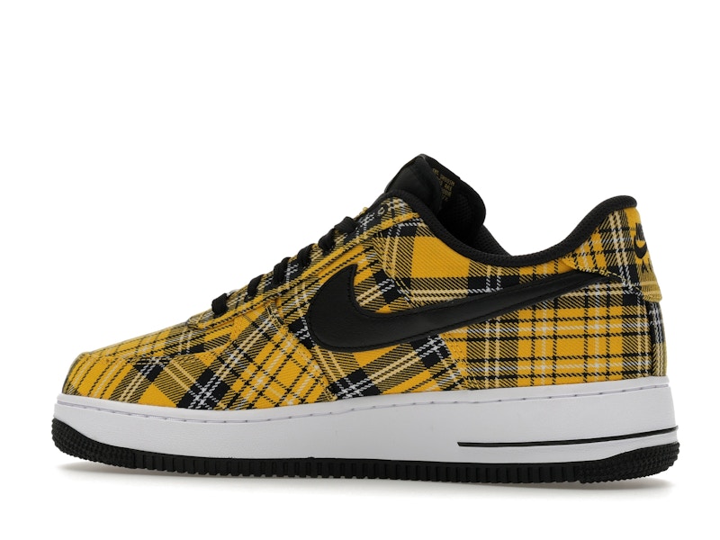 Nike Air Force 1 Low Clueless Yellow Plaid Womens - Multi-Color/Black/Yellow Ochre/White - IR5596-900 - 21