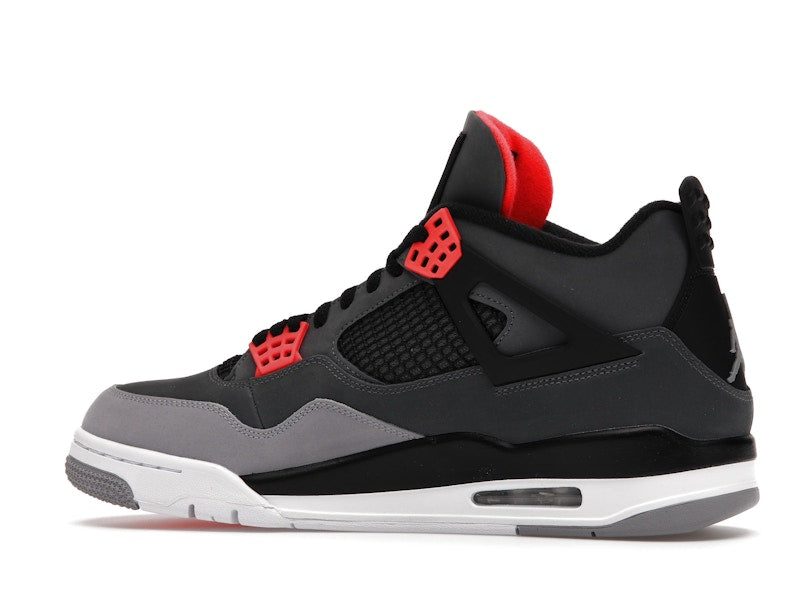 Air Jordan 4 Retro Infrared - Dark Grey/Infrared 23-Black-Cement Grey - DH6927-061 - 21