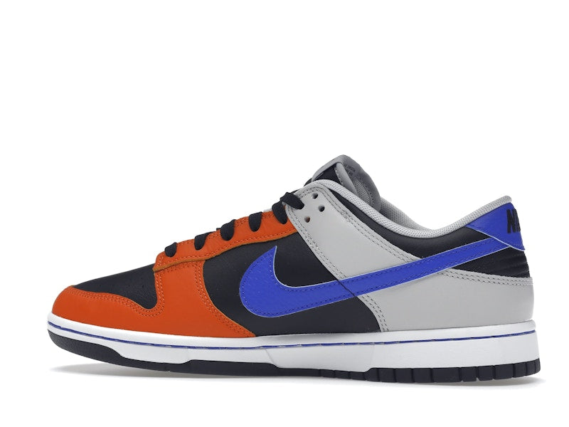 Nike Dunk Low EMB NBA 75th Anniversary Knicks - Black/Racer Blue-Grey Fog-Orange - DD3363-002 - 21