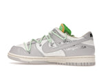 Nike Dunk Low Off White Lot 7 - Sail/Neutral Grey-Vapor Green - DM1602-108 - 21