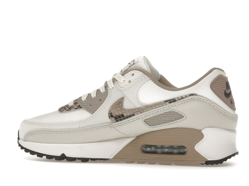 Nike Air Max 90 Light Pink Snakeskin Womens - Pink/Grey - HV4915-100 - 21