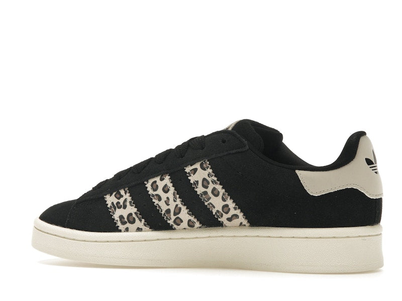 Adidas Campus 00s Black Leopard Womens - Core Black/Supplier Color/Wonder Beige - ID7039 - 21