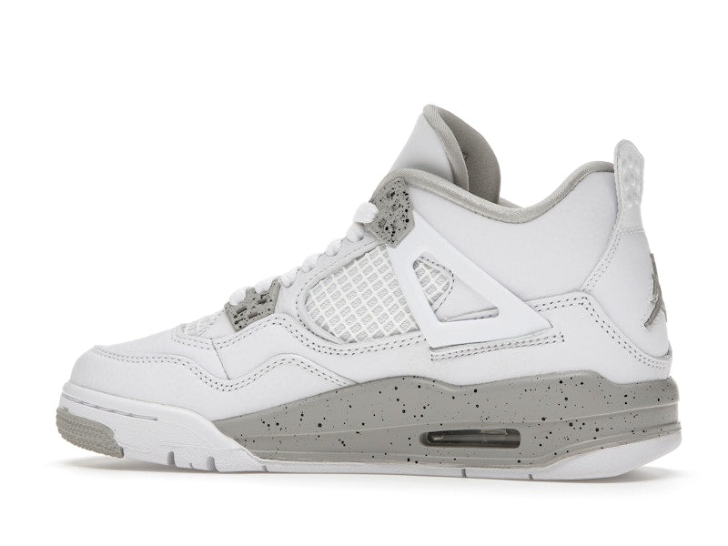 Air Jordan 4 Retro White Oreo 2021 (GS) - White/Tech Grey-Black-Fire Red - DJ4699-100 - 21