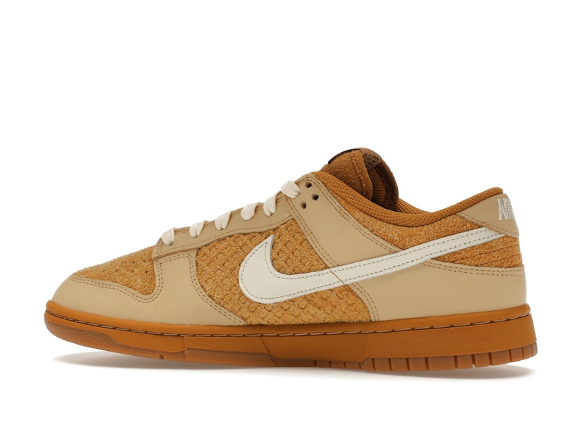 Nike Dunk Low Waffle - Wheat/Coconut Milk/Sesame/Black/Total Orange - FZ4041-744 - 21