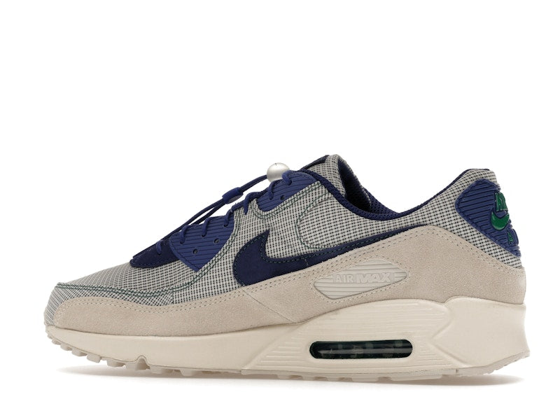 Nike Air Max 90 Coconut Milk Deep Royal Blue, vista a 360 gradi 21 di 36