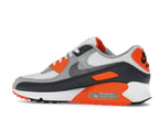 Nike Air Max 90 Summit White Safety Orange Dark Smoke Grey Smoke Grey - Summit White/Safety Orange/Dark Smoke Grey/Smoke Grey - DM0029-108 - 21