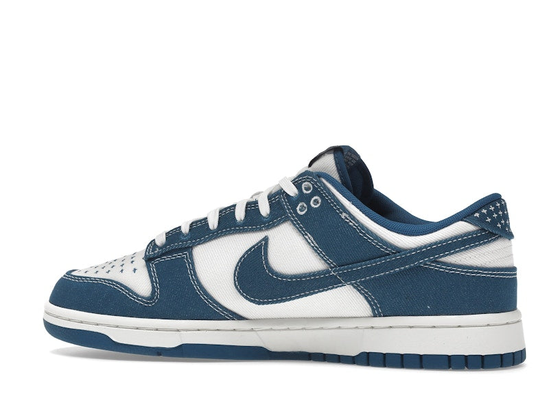 Nike Dunk Low Industrial Blue Sashiko - Summit White/Industrial Blue - DV0834-101 - 21