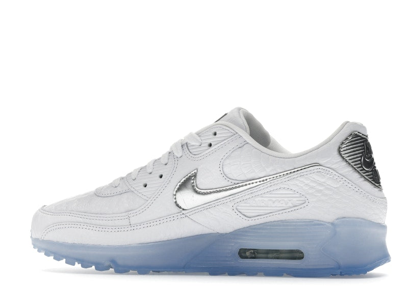 Nike Air Max 90 Terrascape White Croc Blue Tint - White/Blue Tint/Pure Platinum/Chrome - IU3638-100 - 21