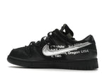 Nike Dunk Low Off White Lot 50 - Black/Metallic Silver-Black - DM1602-001 - 21