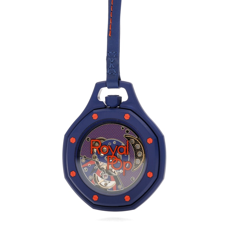 Swatch x Audemars Piguet AP Bioceramic Royal Pop Orenji Hachi SSX03L103N, vista a 360 gradi 21 di 36