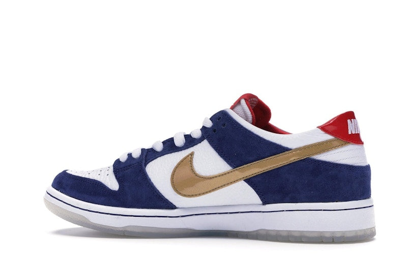Nike Dunk Sb Low Ishod Wair Bmw - Deep Royal Blue/Metallic Silver-University Red-Metallic Silver - 839685-416 - 21