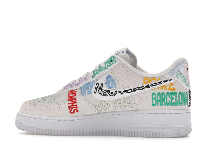 Nike Air Force 1 Low World Tour White - White/White - II1549-100 - 21