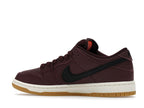 Nike Sb Dunk Low Pro Burgundy Crush - Burgundy Crush/Black/Mystic Dates/Sail/Gum Light Brown/Safety Orange - IO2304-600 - 21