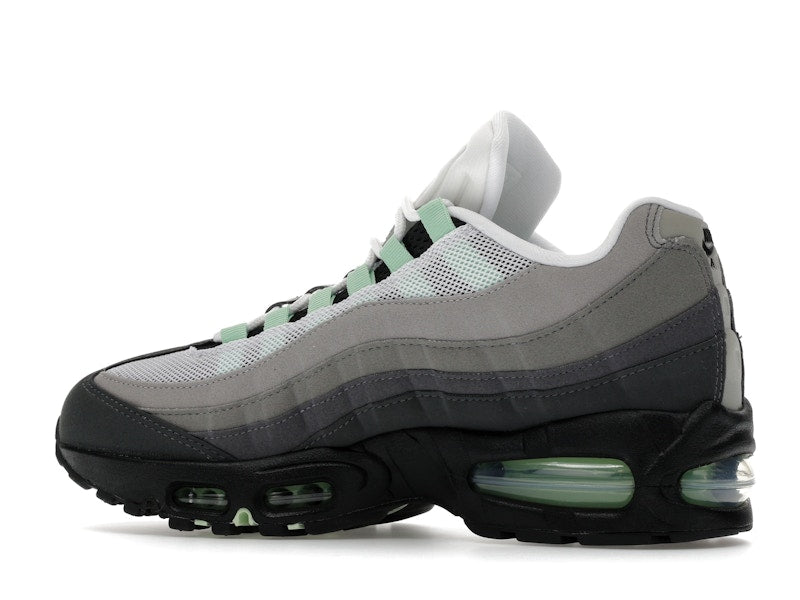 Nike Air Max 95 Og Big Bubble Fresh Mint Womens - Black/Fresh Mint/White/Medium Grey/Anthracite/Light Graphite - HJ5996-005 - 21