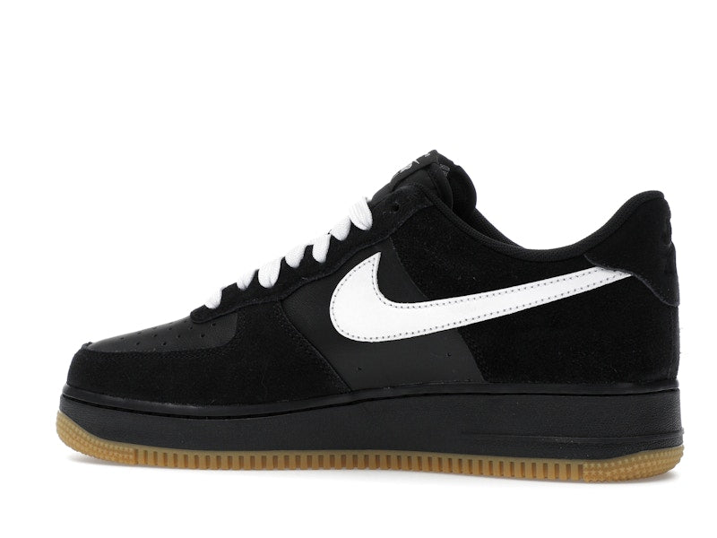 Nike Air Force 1 Low '07 LV8 Black Gum Light Brown White, vista a 360 gradi 21 di 36