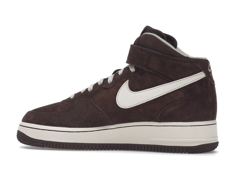 Nike Air Force 1 Mid Qs Chocolate - Chocolate/Cream - DM0107-200 - 21