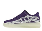 Nike Air Force 1 Low 07 Qs Purple Skeleton Halloween 2021 - Court Purple/Court Purple-White - CU8067-500 - 21