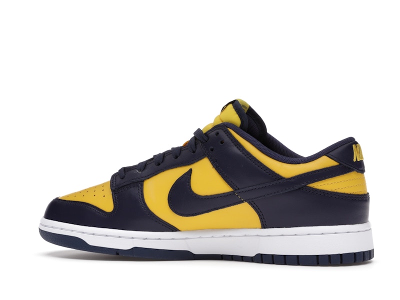 Nike Dunk Low Michigan - Varsity Maize/Midnight Navy-White - DD1391-700 - 21