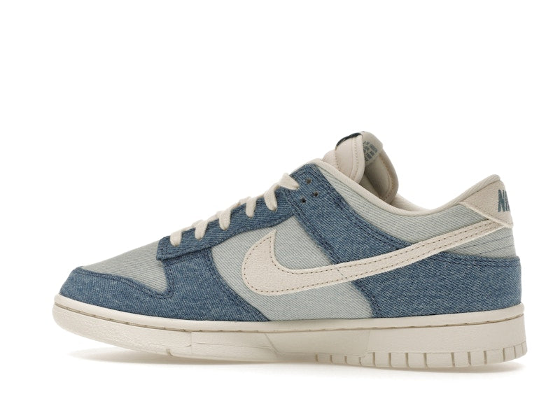 Nike Dunk Low Smokey Blue Denim (Women's), vista a 360 gradi 21 di 36