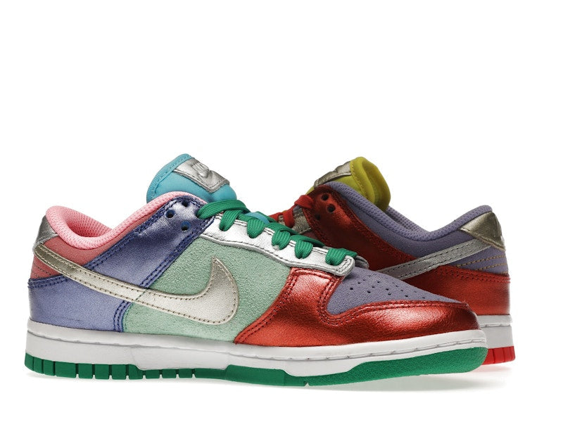 Nike Dunk Low Sunset Pulse (W) - Sunset Pulse/Silver-Purple Pulse - DN0855-600 / DD1872-600 - 21