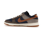 Nike Dunk Low Tweed Midnight Navy Corduroy - Midnight Navy/Ale Brown/Pale Ivory - FQ8746-410 - 21