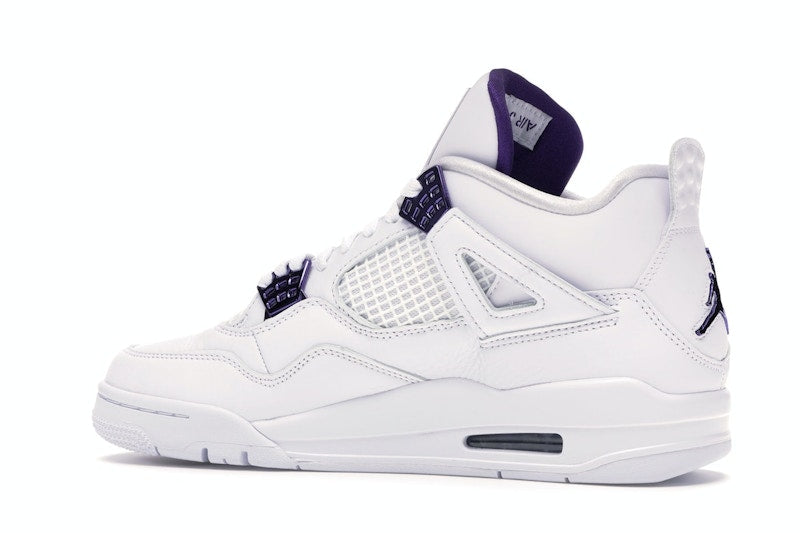 Air Jordan 4 Retro White Court Purple