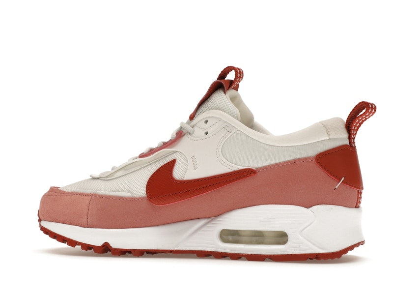 Nike Air Max 90 Futura Red Stardust Womens - Red Stardust/Summit White/Campfire Orange/Rugged Orange - FQ8881-618 - 21