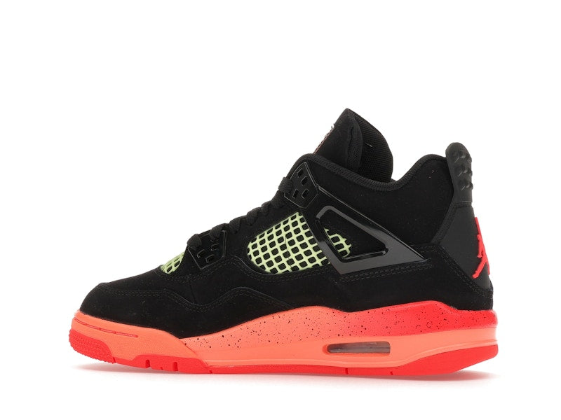 Air Jordan 4 Retro Black Infrared Barely Volt (GS) - Black/Infrared 23/Bright Mango/Barely Volt/White - II1271-001 - 21