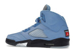 Air Jordan 5 Retro Unc University Blue, vista a 360 gradi 21 di 36