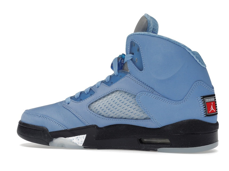 Air Jordan 5 Retro Unc University Blue, vista a 360 gradi 21 di 36