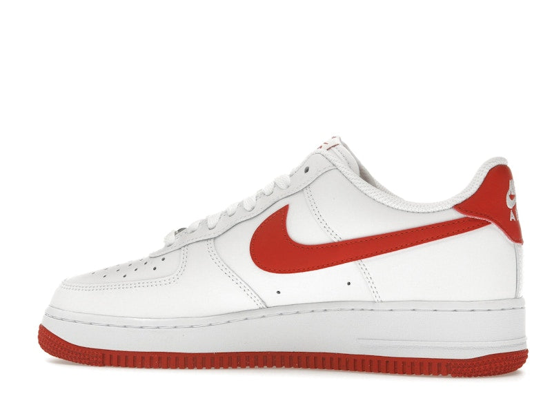 Nike Air Force 1 07 Dragon Red - White/White/Dragon Red - FJ4146-106 - 21