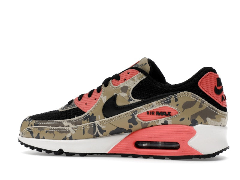Nike Air Max 90 Premium Magic Ember Camo - Light Khaki/Black/Magic Ember/Mink Brown/Medium Ash/Parachute Beige - IF1721-200 - 21