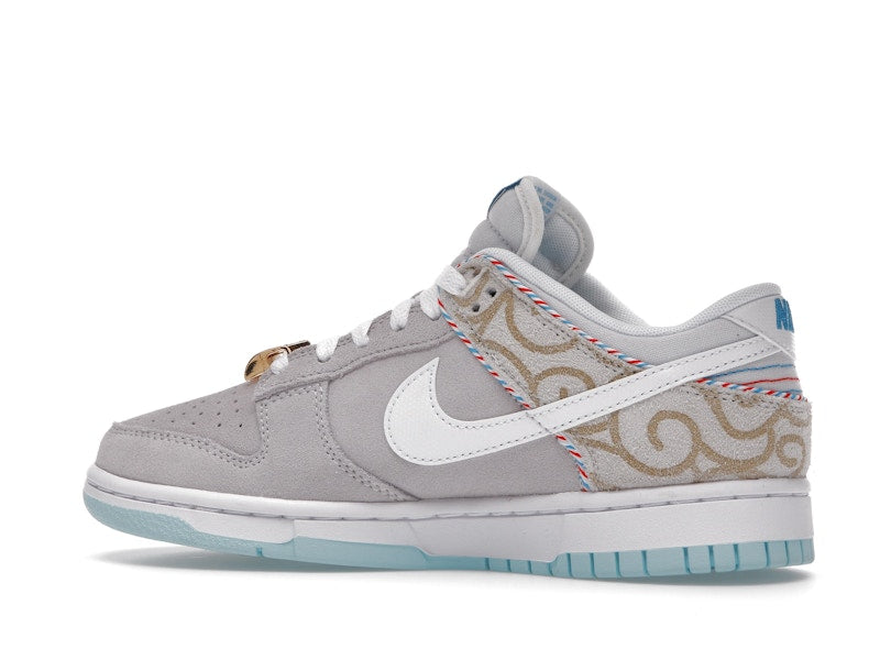 Nike Dunk Low Barbershop Grey - Grey/White/Teal - DH7614-500 - 21