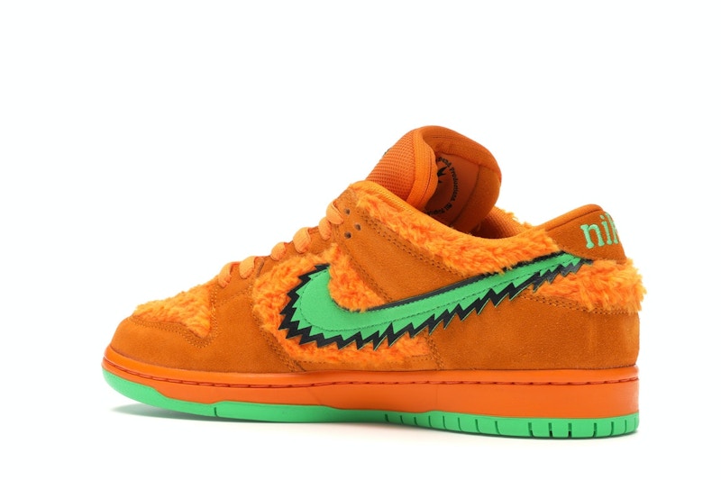 Nike Sb Dunk Low Grateful Dead Bears Orange - Bright Ceramic/Green Spark - CJ5378-800 - 22