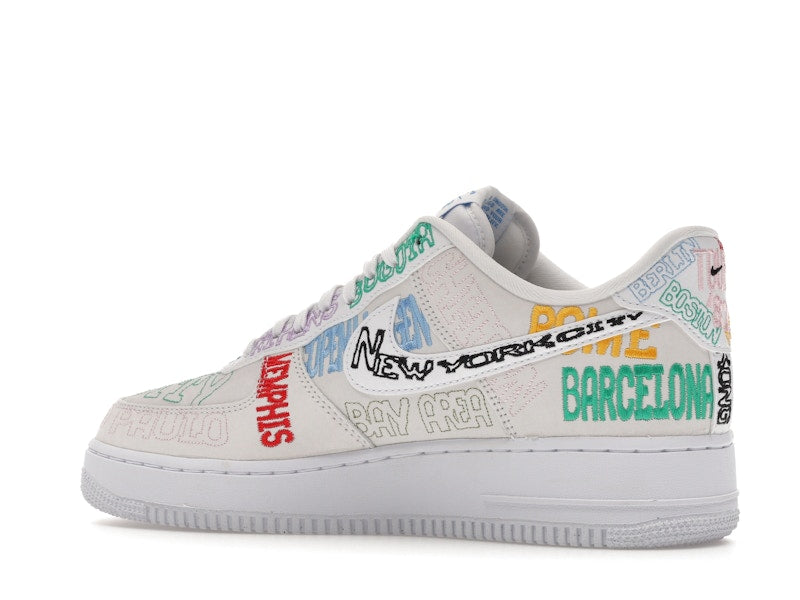 Nike Air Force 1 Low World Tour White - White/White - II1549-100 - 22